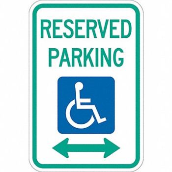 LYLE Reserved Parking Parking Sign 18 x 12, 448V11
