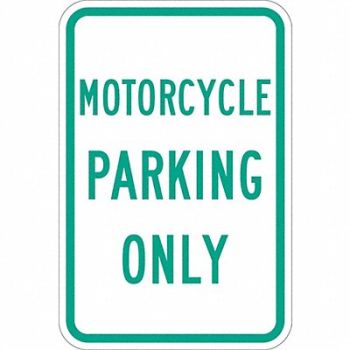 LYLE Motorcycle Parking Sign 18 x 12, 448V19
