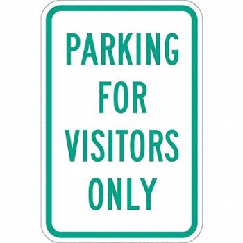 LYLE Visitor Parking Sign 18 x 12, 448V20