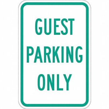 LYLE Guest Parking Sign 18 x 12, 448V24