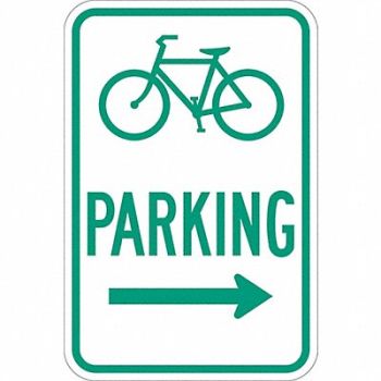 LYLE Bicycle Parking Sign 18 x 12, 448V28