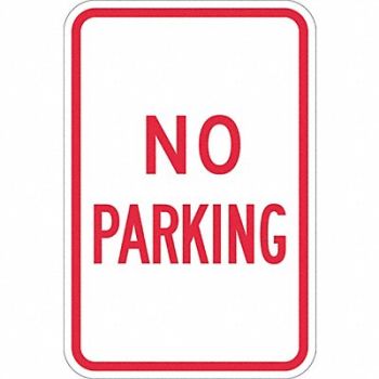 LYLE No Parking Parking Sign 24 x 18, 449K24