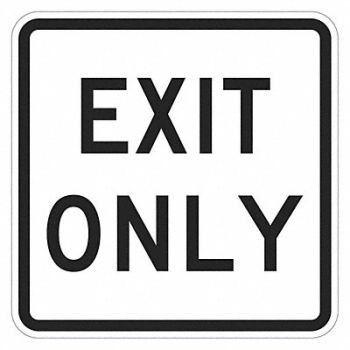 LYLE Exit Sign For Parking Lots 18 x 18, 449H98
