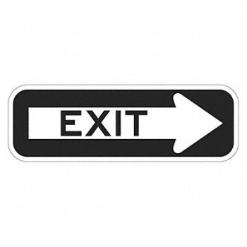 LYLE Exit Sign For Parking Lots 6 x 18, 449K31
