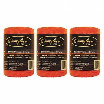 STRINGLINER Masons Line Braided 500 ft L PK3, 449U33