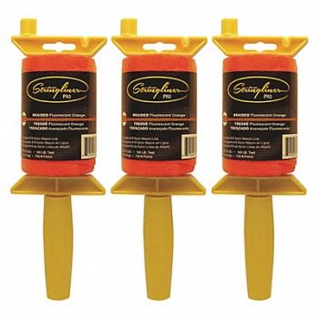 STRINGLINER Masons Line Reel Braided 500 ft L PK3, 449U45