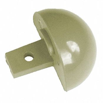 PAWLING CORP H3623 End Cap Ivory 2 x 1-1/16In, 44A008