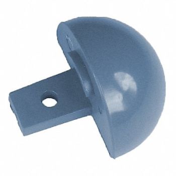 PAWLING CORP H3623 End Cap Windsor Blue 2 x 1-1/16In, 44A015