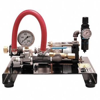 WHEELER-REX Pneumatic Test Pmp 0.5 gpm 75 cfm 3/4 in, 44A747