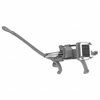 CRESTWARE French Fry Cutter 1/4 In W Metal, 44F684