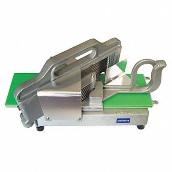 CRESTWARE Tomato Slicer 3/16 In W Stainless Steel, 44F693