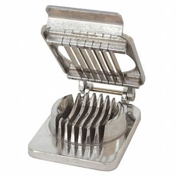 CRESTWARE Mushroom Slicer 8 Cuts 1/4 in W Aluminum, 44F694