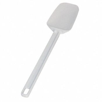 CRESTWARE Spoon Spatula Plastic 16-1/2 In PK12, 44F717