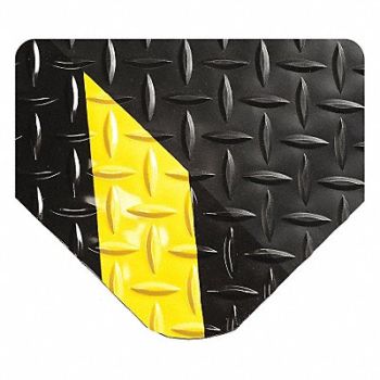 WEARWELL INC Diamond-Plate Spongecote Mat Chv 2x37ft, 44HE45