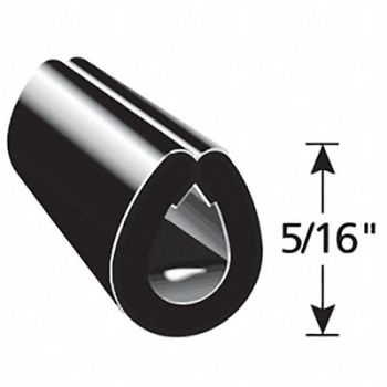 TRIM LOK INC Edge Guard Black 5/16 in L 250 ft, 44M841