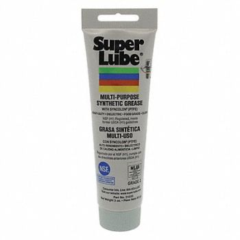 SUPER LUBE Synthetic Multi-Purpose Grease 3 Oz., 44N719