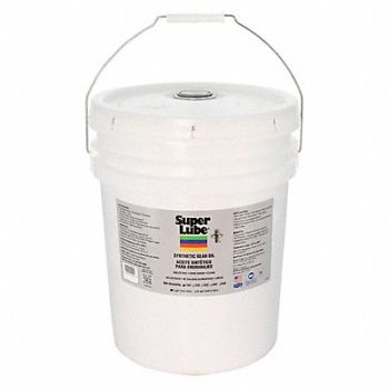 SUPER LUBE Synthetic Gear Oil ISO 150 5 Gal., 44N766