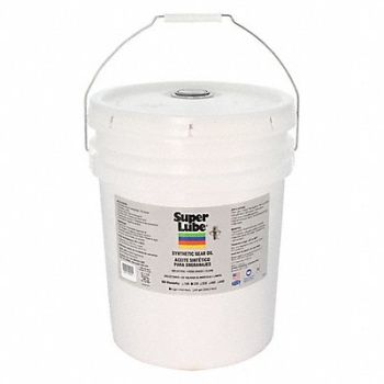 SUPER LUBE Synthetic Gear Oil ISO 220 5 Gal., 44N770
