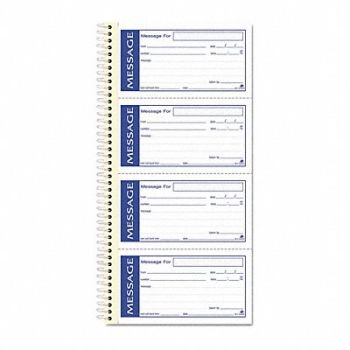 ADAMS Phone Message Pad 200 Forms, 44NF78