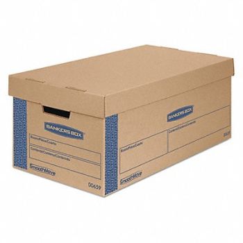 BANKERS BOX Classic Large Moving Boxes PK5, 44NK90
