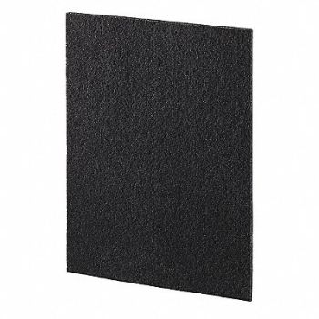 FELLOWES Filter Large Carbon Black PK4, 44NW76