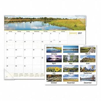 AT-A-GLANCE Desk Calendar Landscape 22 x17, 44NR03