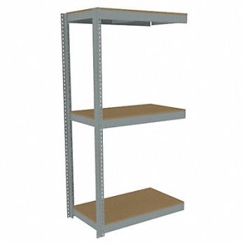 TENNSCO Boltless Shelving 18x84x48in AdOn, 44P210