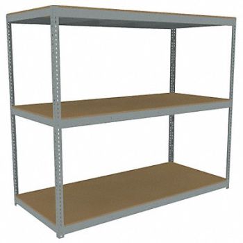TENNSCO Boltless Shelving 48x84x84in Strtr, 44P244