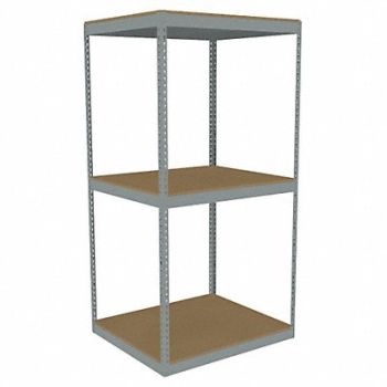 TENNSCO Boltless Shelving 30x84x48in Strtr, 44P266