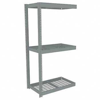 TENNSCO Boltless Shelving 18x84x48in AdOn, 44P320