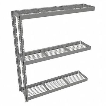 TENNSCO Boltless Shelving 18x84x72in AdOn, 44P338