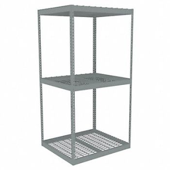 TENNSCO Boltless Shelving 30x84x48in Strtr, 44P373