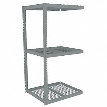 TENNSCO Boltless Shelving 30x84x48in AdOn, 44P374