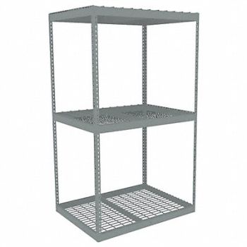TENNSCO Boltless Shelving 42x84x48in Strtr, 44P375