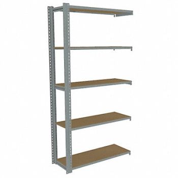 TENNSCO Boltless Shelving 18x84x48in AdOn, 44P639