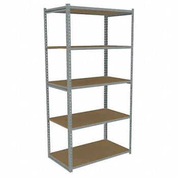 TENNSCO Boltless Shelving 30x84x48in Strtr, 44P642