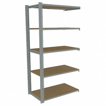 TENNSCO Boltless Shelving 24x84x48in AdOn, 44P641