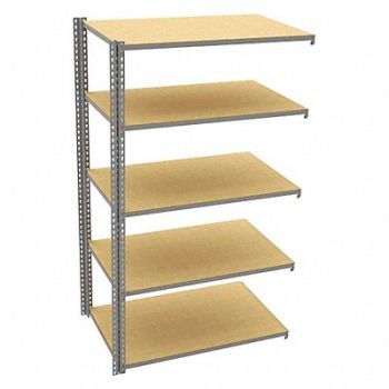 TENNSCO Boltless Shelving 30x84x48in AdOn, 44P643