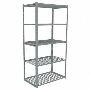 TENNSCO Boltless Shelving 30x84x42in Strtr, 44P666