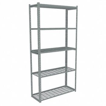 TENNSCO Boltless Shelving 18x84x48in Strtr, 44P759