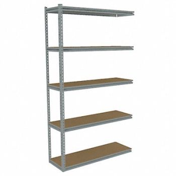 TENNSCO Boltless Shelving 15x84x48in AdOn, 44P975