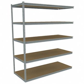 TENNSCO Boltless Shelving 30x84x72in AdOn, 44R004