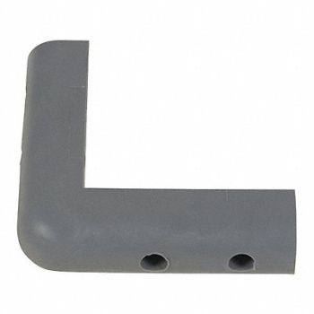 VESTIL Rubber Cornerguard 1-1/16 Thick PK16, 44PV91