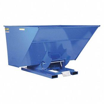 VESTIL Self-Dump Heavy Duty Hopper 3 cu yd. 6K, 44PY17