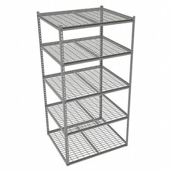TENNSCO Boltless Shelving 36x84x42in Strtr, 44R031
