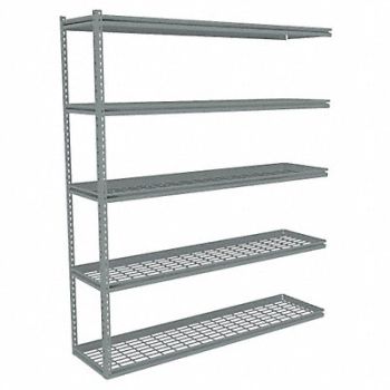 TENNSCO Boltless Shelving 18x84x72in AdOn, 44R060