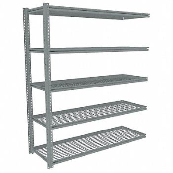 TENNSCO Boltless Shelving 30x84x60in AdOn, 44R052