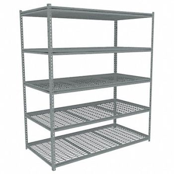 TENNSCO Boltless Shelving 48x84x60in Strtr, 44R055
