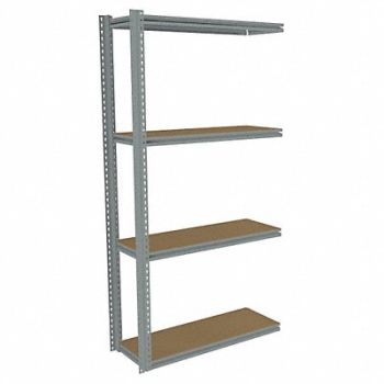 TENNSCO Boltless Shelving 15x84x42in AdOn, 44R193