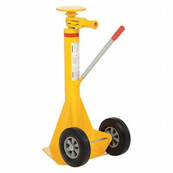 VESTIL Trailer Stabilizing Ratchet Jack 50K, 44RL04